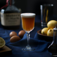 Whiskey Sour Cocktail