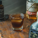 Halloween Candy Rum Old Fashioned Cocktail Recipe Inspiration