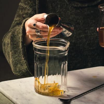 homemade honey syrup